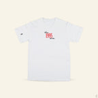 Brick Bond T‑Shirt – Custom Year Edition (White & Ash Grey)