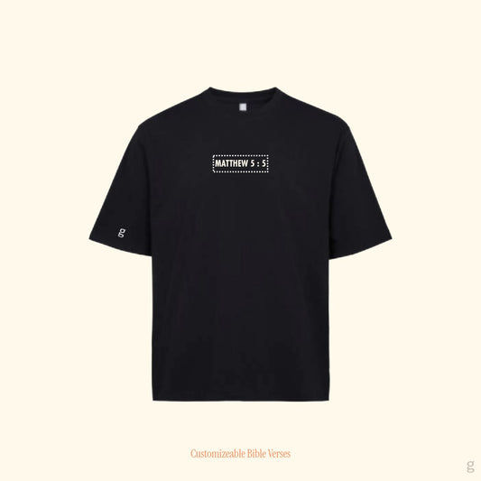 Personalized Bible Verses NT Oversized Tee