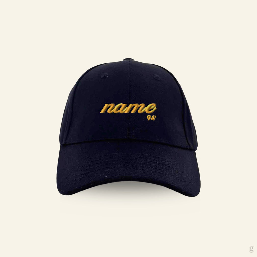 Custom Name Year Cap