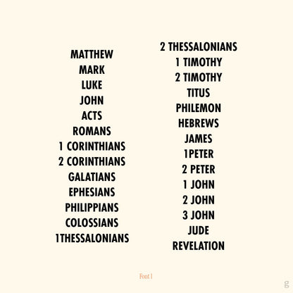 Personalized Bible Verses NT Oversized Tee