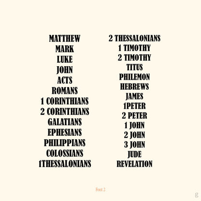 Personalized Bible Verses NT Oversized Tee