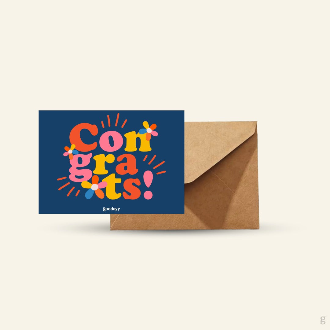Congrats Greeting Card