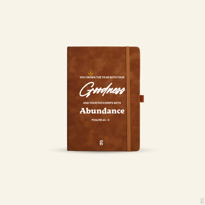 Crown With Goodness A5 Notebook